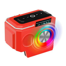 Altavoz Inalámbrico para Baterías con Puerto USB Tipo C Amplificador de Altavoz TWS para Fiestas de Campamento