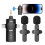 3 In1 Wireless Lavalier Microphone for Interviews Video Podcast for /for /Android/Smartphone/Camera/Computer 2