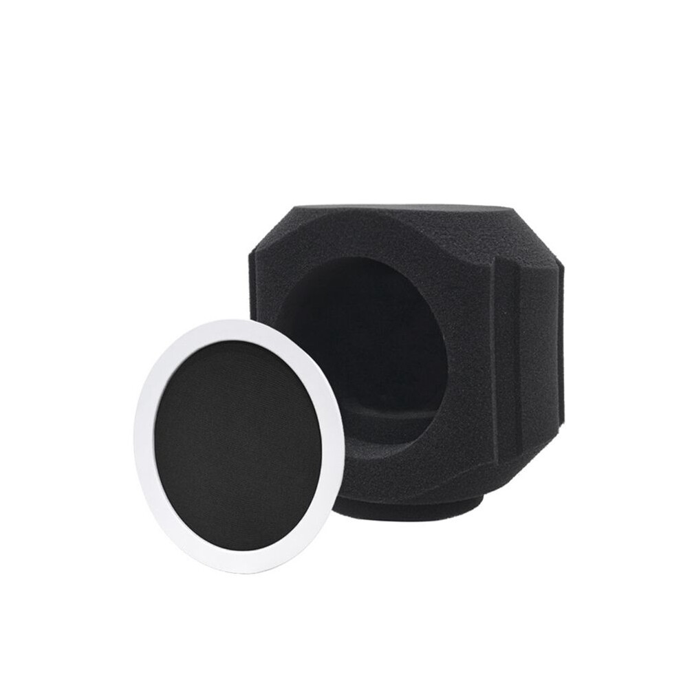 C5 Microphone Wind Shield Acoustic Filter Professional Condenser Mic Studio Sponge Soundproof Protection Cover A 6033521593632
