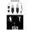 0V/48V Wireless XLR Microphone Transmitter and Receiver Microphone Wireless System Rechargeable for Dynamic Microphone 4
