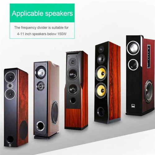 150W HiFi Crossover Filter Module 3 Way Speaker Frequency Divider for DIY Home Speaker Treble Medium Bass 1
