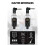 0V/48V Wireless XLR Microphone Transmitter and Receiver Microphone Wireless System Rechargeable for Dynamic Microphone 3