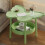Table d'appoint papillon Gallickan, modèle moderne à 2 niveaux gigognes 1