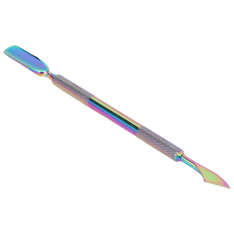 Stainless Steel Double Ended Nail Bevel Cuticle Pusher Large Size