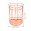 Θήκη για στυλό Masteelf από ανοξείδωτο ατσάλι Rose Gold για γραφείο με απαλή υφή και 8