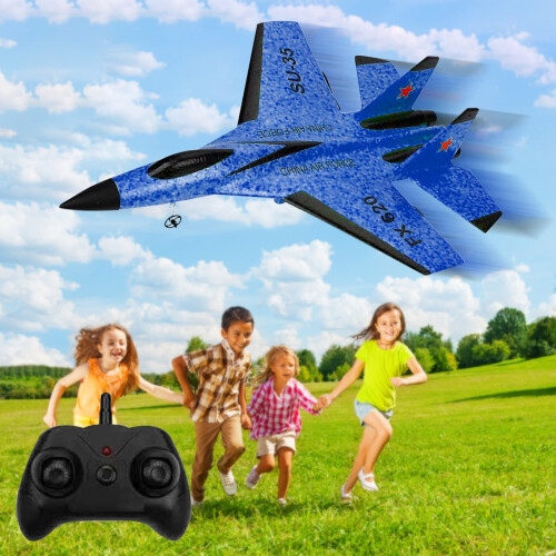 DAMAI 2026 Remote Control Airplane Blue Gravity Glider Foam 2