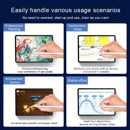 Lápiz óptico compatible con Apple, compatible con iPhone 17 Air, compatible con teléfonos/tabletas Android e iOS, lápiz óptico universal de 2