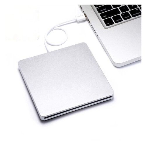 Εξωτερική μονάδα DVD USB2.0 Φορητή μονάδα CD DVD +/-RW Εγγραφέας DVD για φορητό υπολογιστή, 1