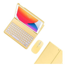 Husă retro pentru tastatură și mouse compatibilă cu iPad 9.7 (a 6-a generație) - Protecție elegantă și productivitate îmbunătățită