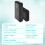 Φορητός φορτιστής 4 τεμαχίων, Power Bank 10000mAh, Διπλή μπαταρία USB, Τράπεζα μπαταρίας με 4 4
