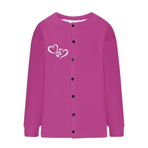 Dame ternet strikcardigan, oversized, blødt stof 2
