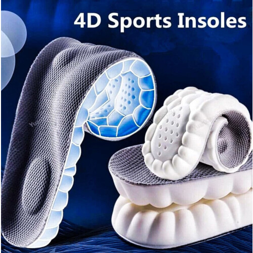 Πάτοι 4D Shoe Cloud για άνδρες και γυναίκες – Υπερμαλακοί αφροί μνήμης σε σχήμα U, 2