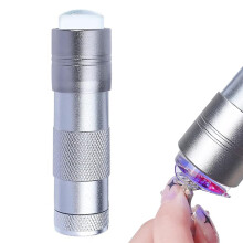Mini UV-negletørrer med silikone-stempelhoved