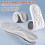 Πάτοι 4D Shoe Cloud για άνδρες και γυναίκες – Υπερμαλακοί αφροί μνήμης σε σχήμα U, 5