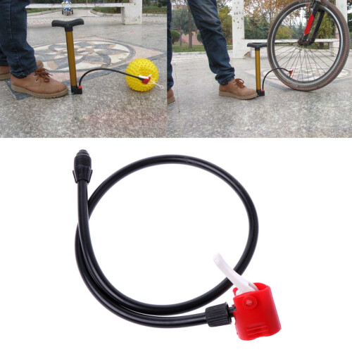 Cykelluftpump Bärbar Däckpåfyllningsslang Tillbehör 1