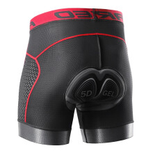 MTB-Radhose für Herren, 5D-Polsterung, schnelltrocknend – Kompatibel mit Rennrädern und Mountainbikes