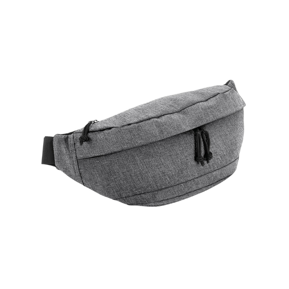 Bagbase (One Size, Marl) Oversized Crossbody Bag Grey