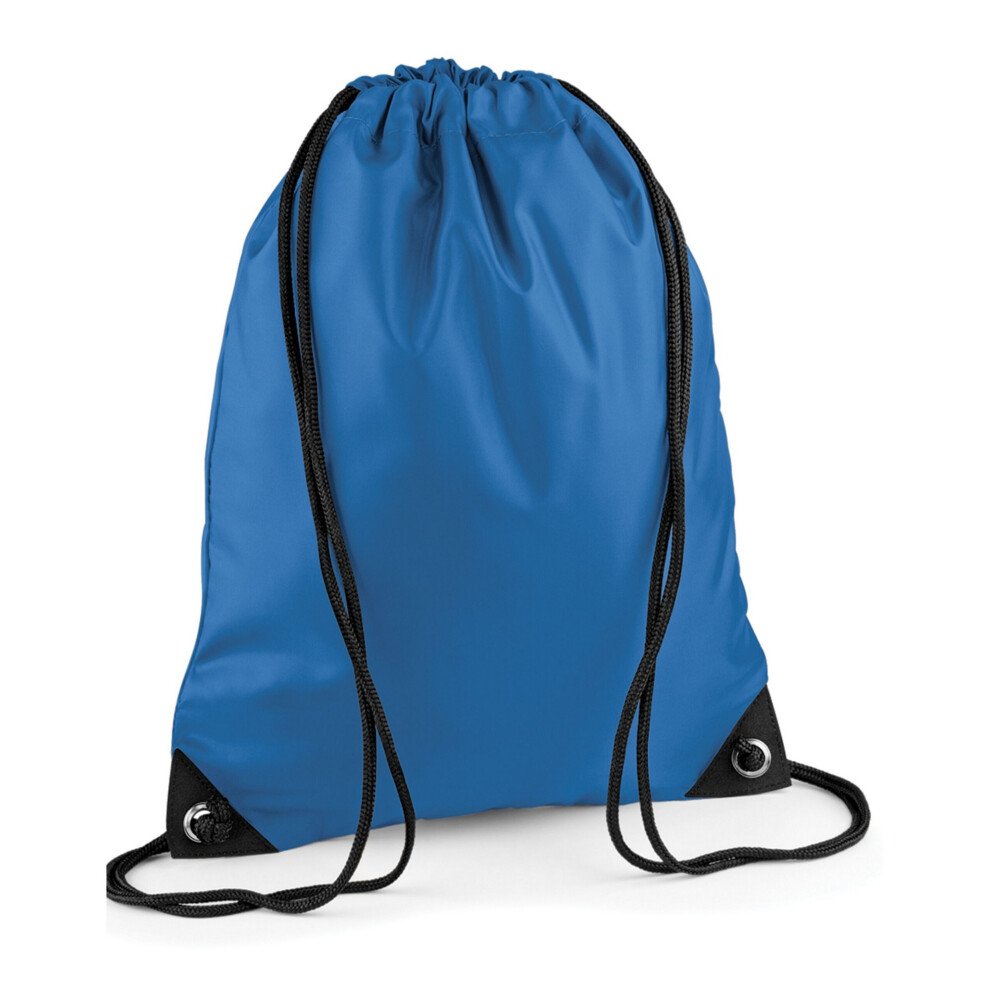 Bagbase (One Size, Sapphire Blue) Premium Drawstring Bag