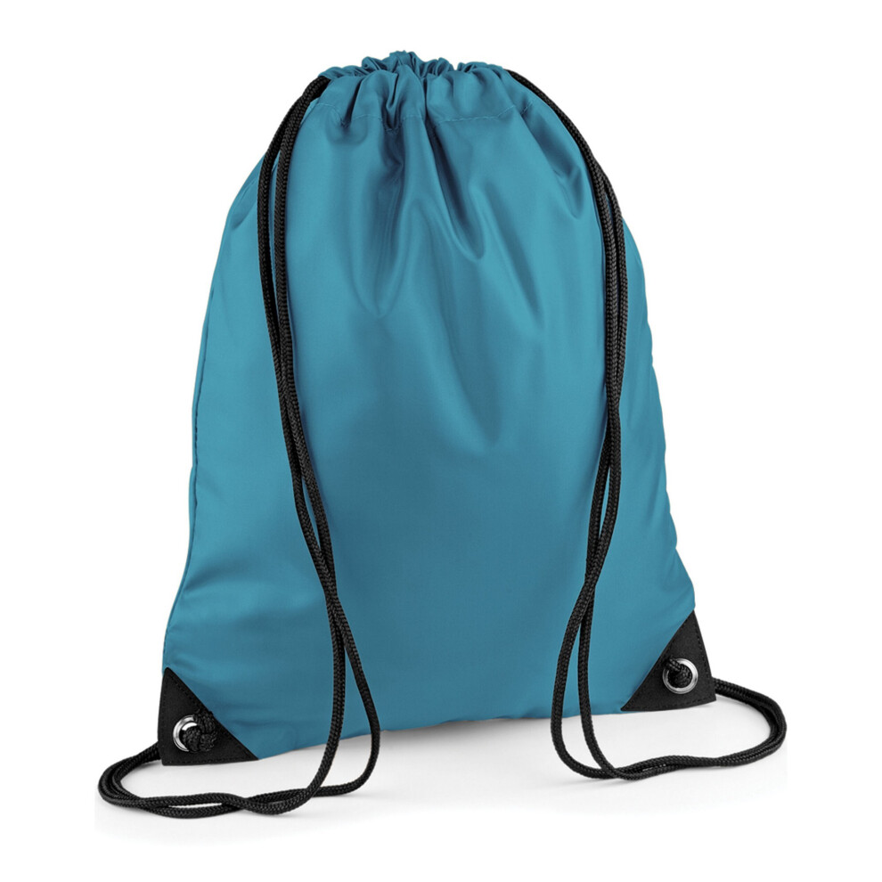 Bagbase (One Size, Ocean Blue) Premium Drawstring Bag