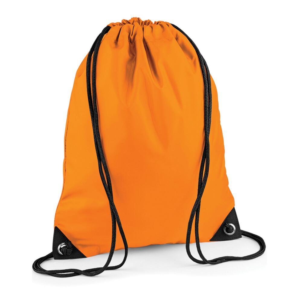 Bagbase (One Size, Orange) Premium Drawstring Bag