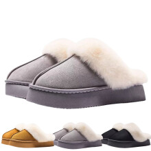 Pantofole da donna, pantofole soffici, pantofole in memory foam, pantofole calde e comode per la casa, antiscivolo, per interni ed esterni.