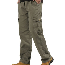 Men's Premium No Iron Khaki Classic Fit Expandable Waist Flat Front Casual Golf Pant (Regular and Big & Tall Sizes)