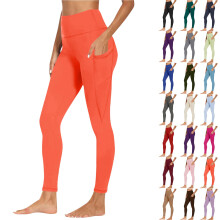 Dameslegging met hoge taille, hardloopbroek, workoutbroek, yogabroek met zijzak, fitnessbroek, sportbroek, hardloopbroek, yogabroek, atletische broek