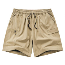 Pantaloncini sportivi da uomo ad asciugatura rapida con tasche, leggeri, ideali per palestra e corsa, verde militare, taglia 2XL – Adatti ad