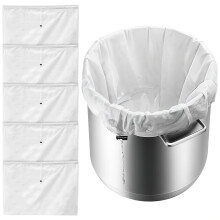 Extra Large Brew Bags 26x22in 5 Pack Reusable Polyester Mesh Strainer with Drawstring for Beer Wine Cider Brewing