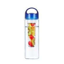 Wasserflasche mit Zitronenfrucht-Infuser, 750 ml, staubdicht