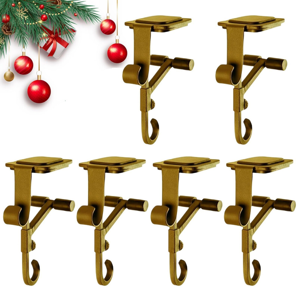Fireplace Stocking And Garland Hanger Heavy Duty No-Drill 9401284981640