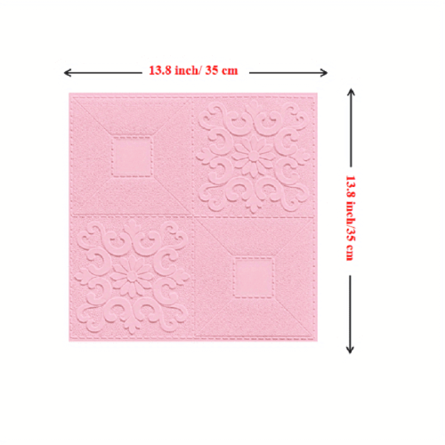 3D-Wandaufkleber-Tapete mit Ziegelmuster