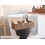 Runder Toilettenkorb aus Papierseil, braun, 2er-Pack 4