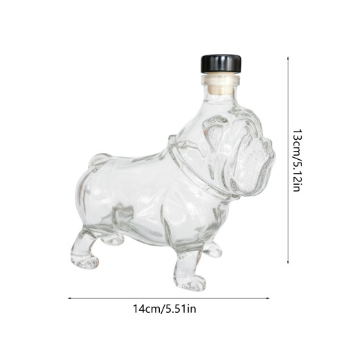 Hundformad whiskykaraff för hemmabar, 1 styck 2
