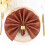 BalsaCircle 20 Pieces 20" Terracotta Polyester Napkins Wedding Kitchen 5