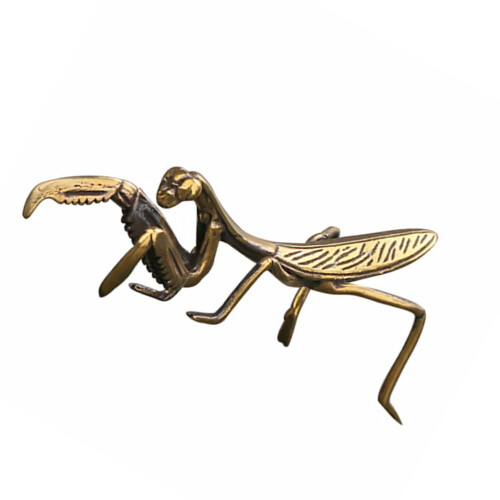 τεμάχια Προσομοίωση Αγάλματα Mantis Γλυπτική Mantis από Ορείχαλκο Διακόσμηση