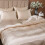 Satin Duvet Cover Set Ivory White 5-Piece 2