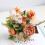 Artificial Peony and Rose Bouquet with Flexible Stems 4