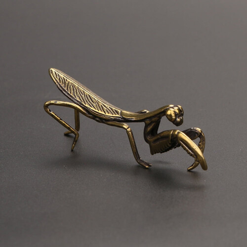 τεμάχια Προσομοίωση Αγάλματα Mantis Γλυπτική Mantis από Ορείχαλκο Διακόσμηση 1