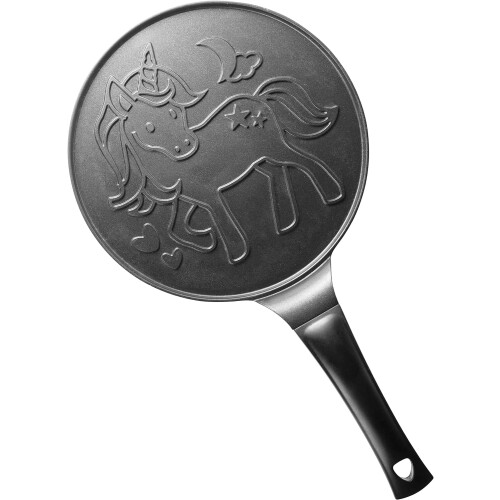 Ταψί για τηγανίτες Unicorn 10" – Αντικολλητικό, Αλουμινίου, Συμβατό με ηλεκτρικές και 1