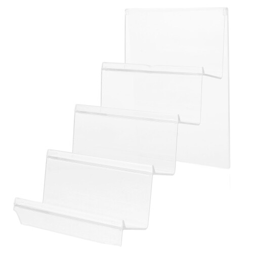 Βάση προβολής πορτοφολιού Worgeous Decor 25.00X20.00X14.00CM Διαφανής