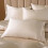 Satin Duvet Cover Set Ivory White 5-Piece 5