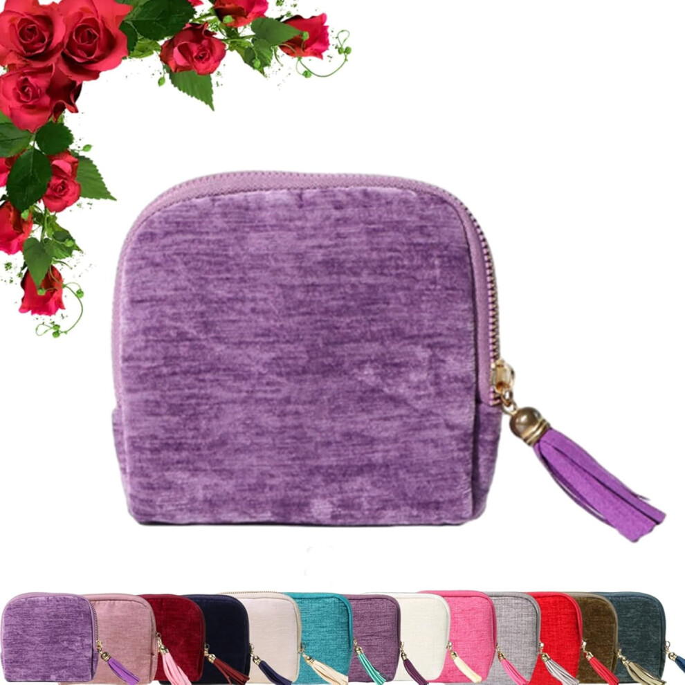 Portable Foldable Jewelry Case Velvet 5-Compartment 9377112848921