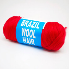 100%1 Roll Brazilian Wool Hair Acrylic Yarn for African Braids/Senegalese Twist/Faux Locs/Wraps/Dreadlocks