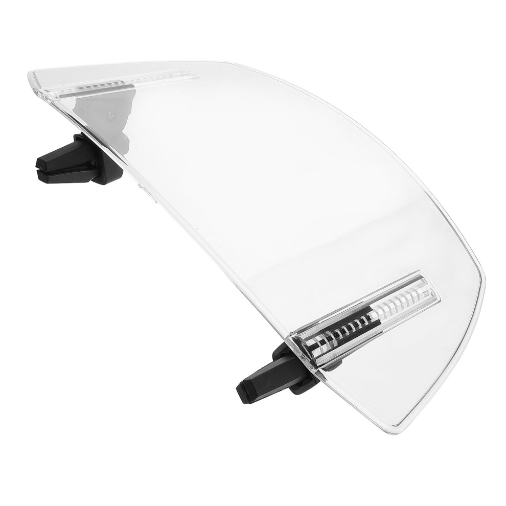 Motorcycle Windshield Wind Deflector For Motor Scooter And Motorbike, Clear Windshield Shield For Riding 9450273852133