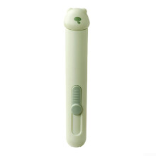 2in1 Sewing Seam Ripper and Automatic Needle Threader Tool with Compact Safe Storage Design Green