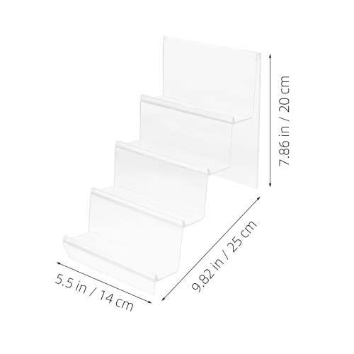 Βάση προβολής πορτοφολιού Worgeous Decor 25.00X20.00X14.00CM Διαφανής 1