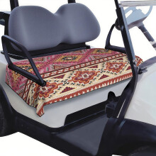 Handdoek/deken voor golfkarzitje, 51" x 31", 100% microvezel, geschikt voor EZGO RXV, Club Car Precedent, Yamaha Drive en Icon golfkarren.
