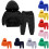 Παιδικά ρούχα για αγόρια και κορίτσια, μπλούζα με κουκούλα, σετ με αθλητικά ρούχα 1