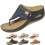Γυναικεία σαγιονάρες, σανδάλια, slip-on, παραλία, casual, boho, με στήριξη καμάρας, τακούνι 1